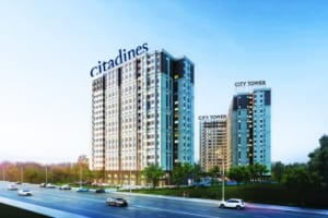 Cho thuê căn hộ City Tower Bình Dương đầy đủ nội thất sang trọng