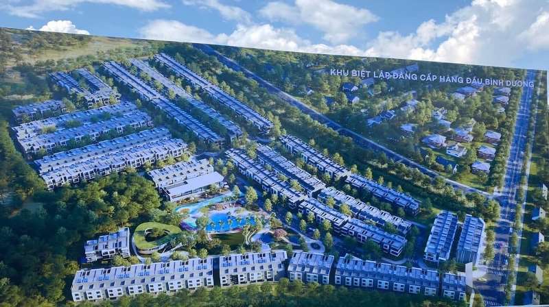 Nhà Phố The Standard Central Park Bình Dương