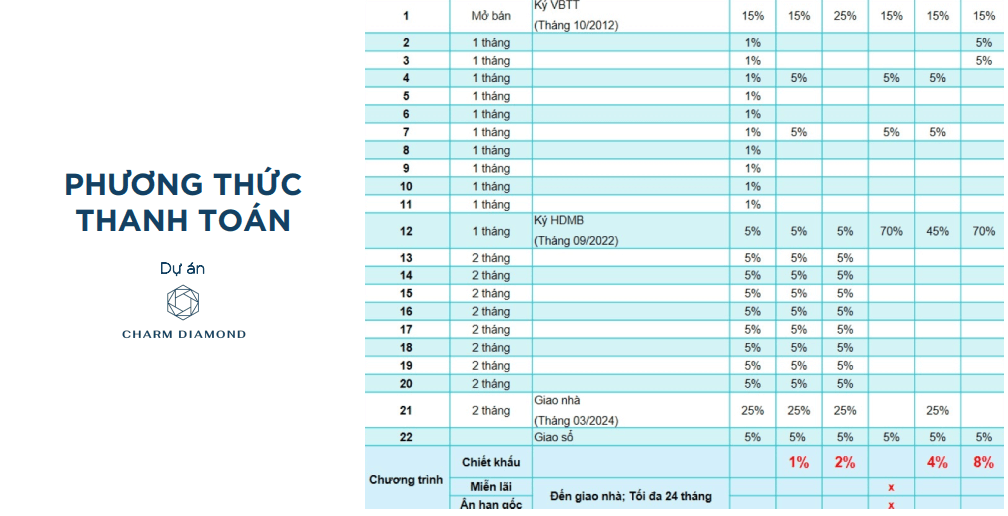 du an charm diamond di an thiet ke mat bang 2