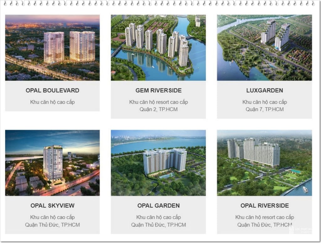  Dự án Căn hộ Opal CityView Bình Dương