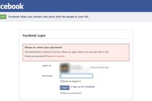Facebook dang nhap bị lỗi – Bạn có biết nguyên nhân là gì không?