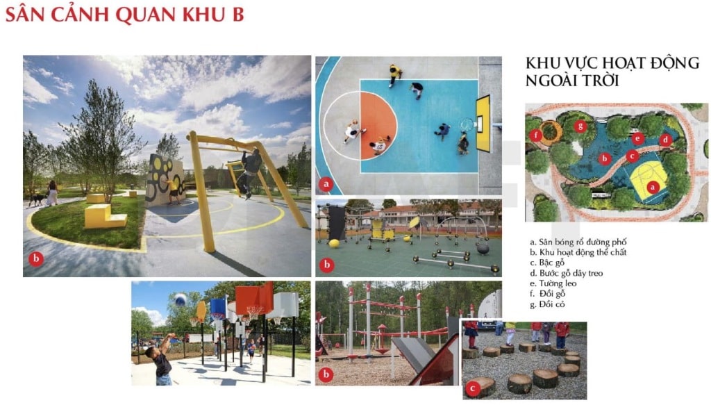 tien ich khu b Căn hộ Astral City Bình Dương