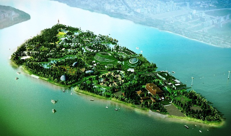 Khu du lịch cù lao Bà Sang Phat Dat