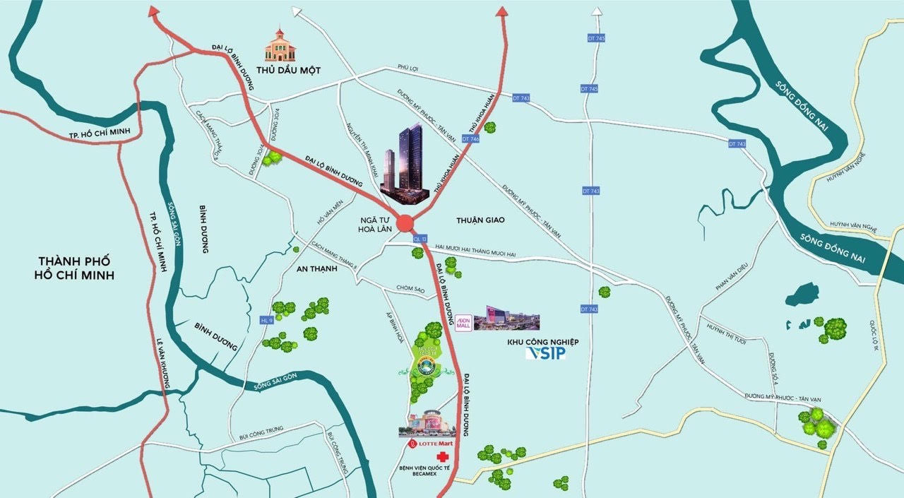 Dự án căn hộ chung cư Anderson Park Bình Dương