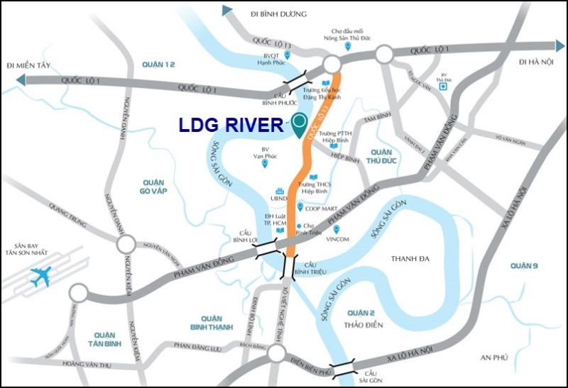 Dự án căn hộ chung cư LDG River Thủ Đức