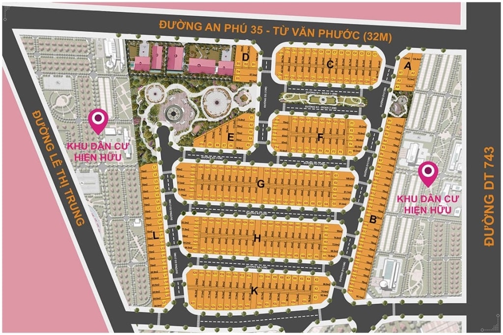 ĐẤT NỀN QUEEN HOME AN PHÚ