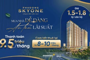 Bảng giá chung cư Phú Đông Sky One Dĩ An giá rẻ 2025