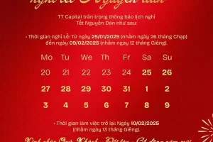 THÔNG BÁO TTAVIO NGHỈ TẾT NGUYÊN ĐÁN ẤT TỴ 2025